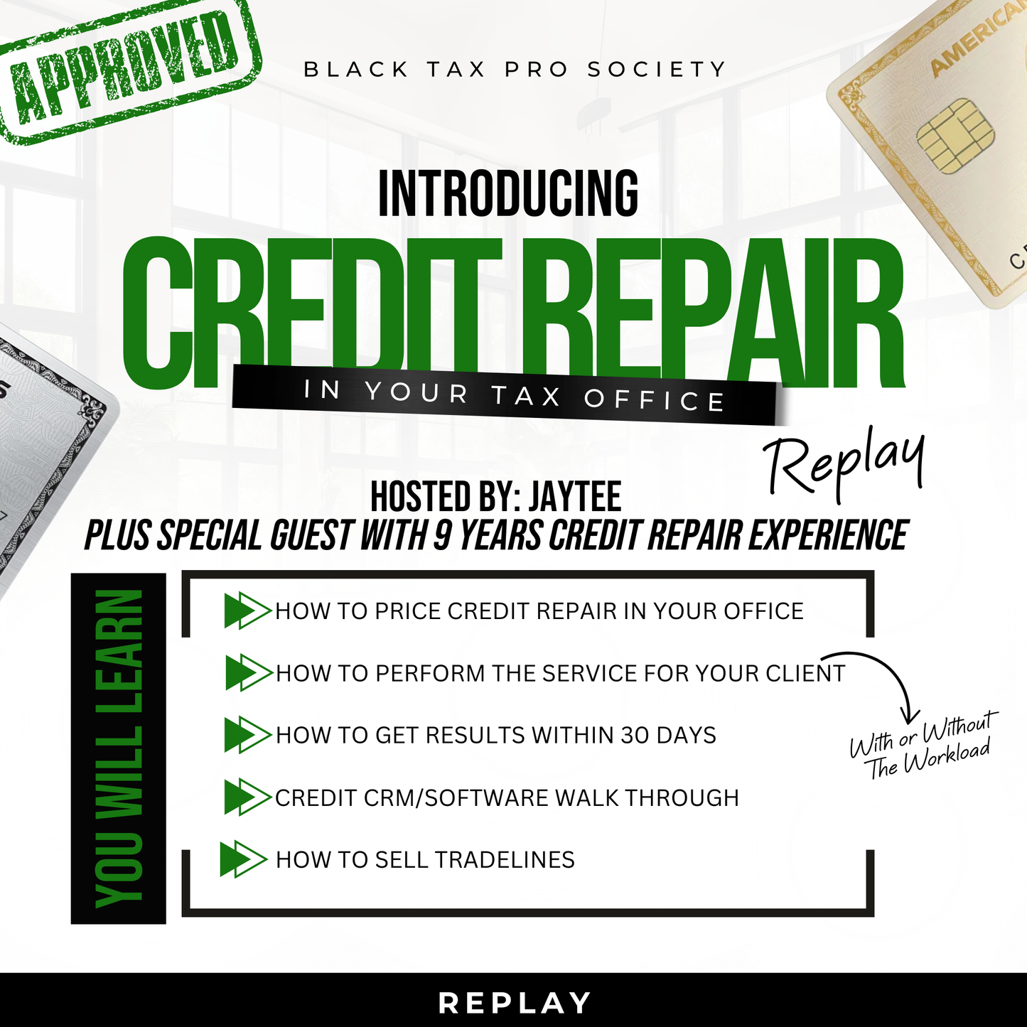 Introducing CR To Your Tax Office 2.0 Live Class Replay