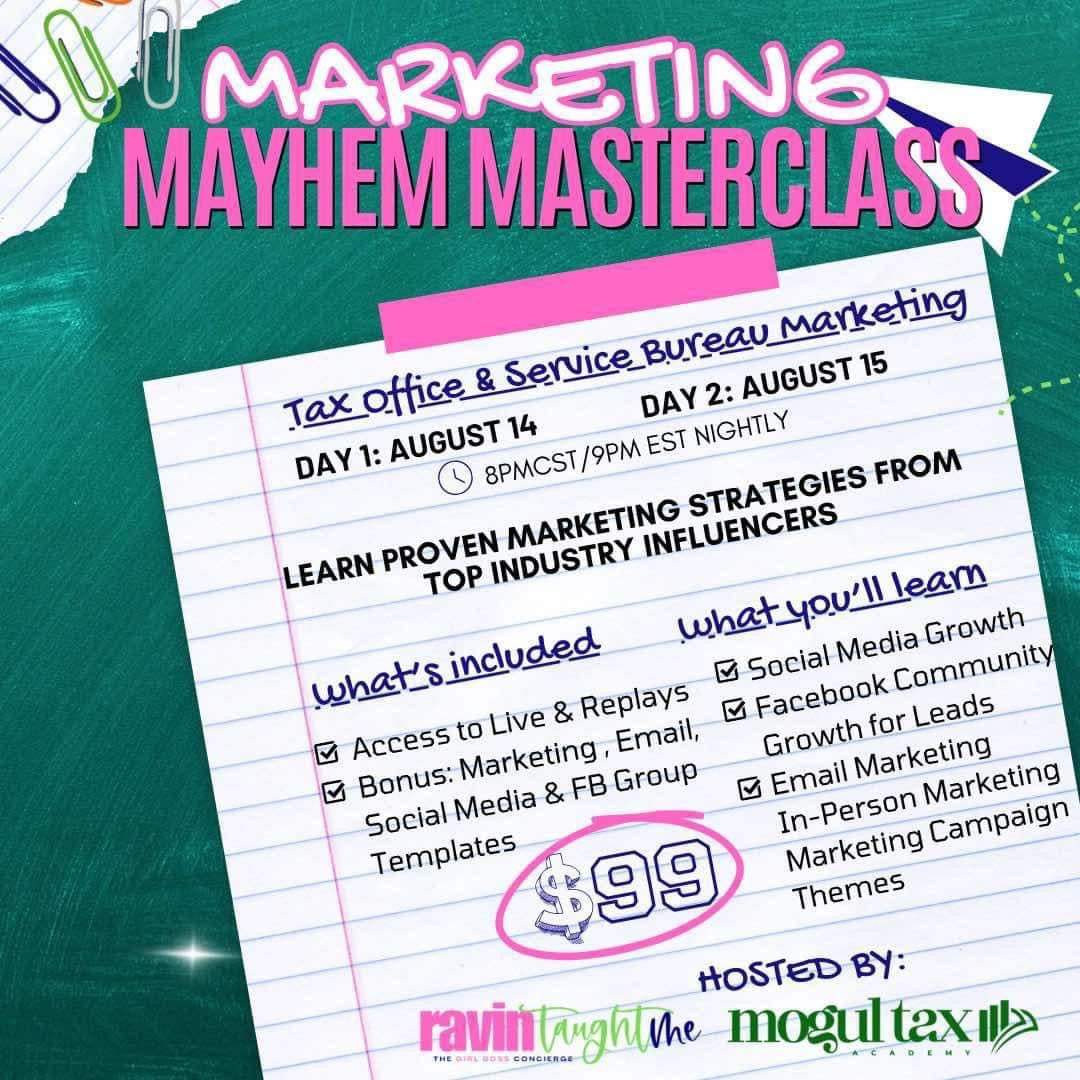 Marketing Mayhem Class Replay