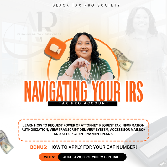Navigating Your IRS Tax Pro Account