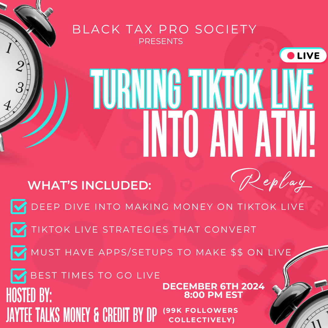 Turning TIKTOK Into An ATM - Replay