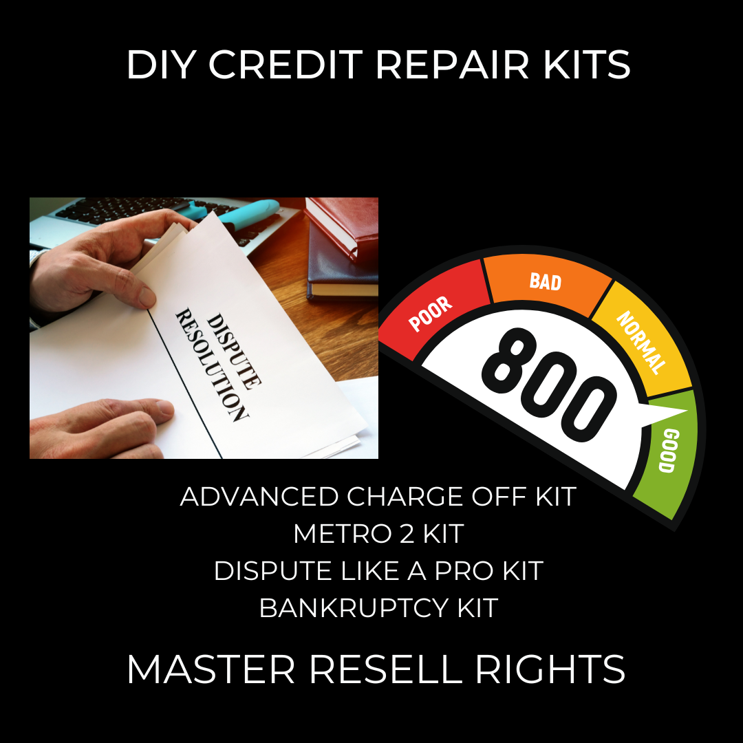 CR DIY Kits w/ Master Resell Rights – TAX ENVY PRO SOFTWARE