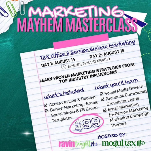 Marketing Mayhem Class Replay